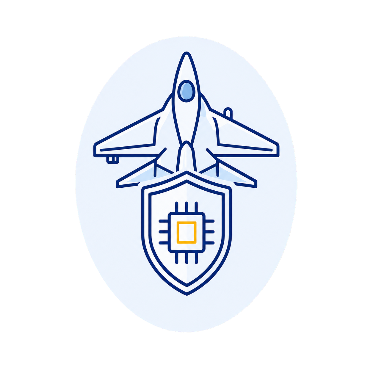 Aerospace and defence technology illustration