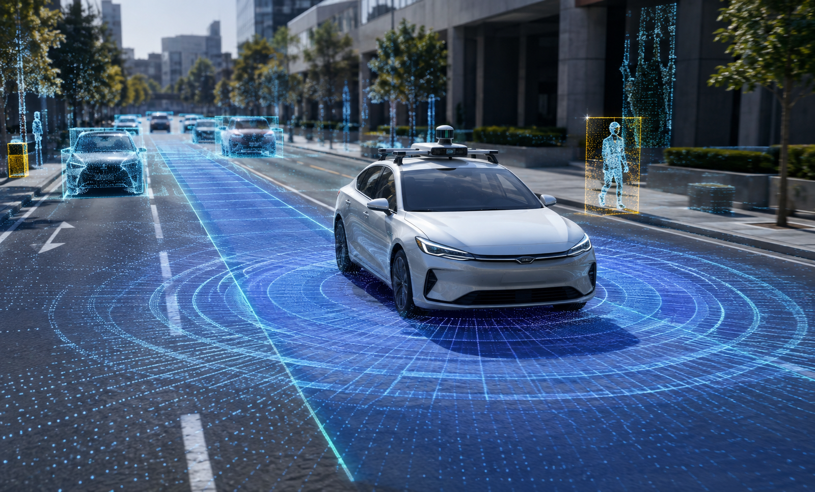 Multimodal LiDAR perception for autonomous vehicles
