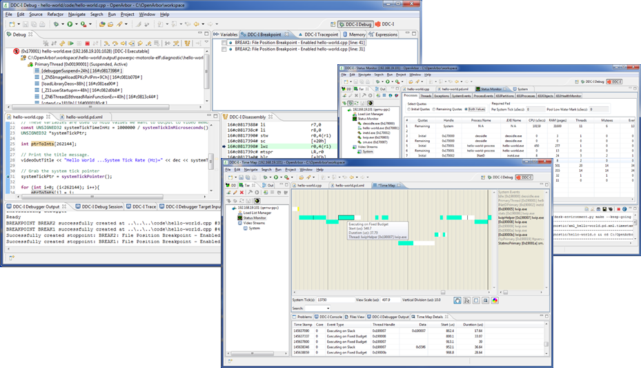 DDC-I Developer Suite integrated development environment
