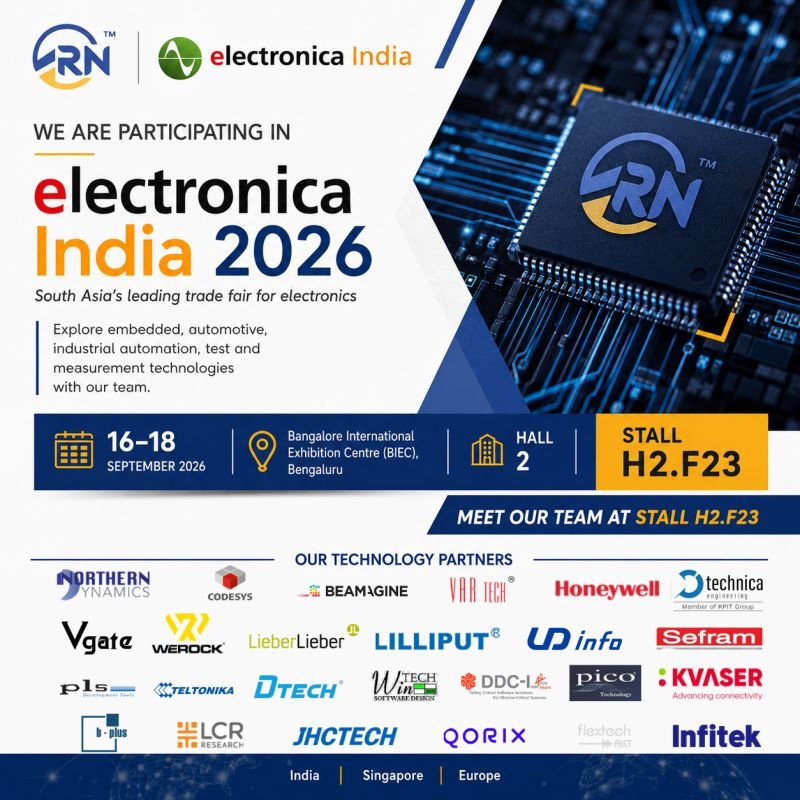 RN Embedded Solutions at electronica India 2026