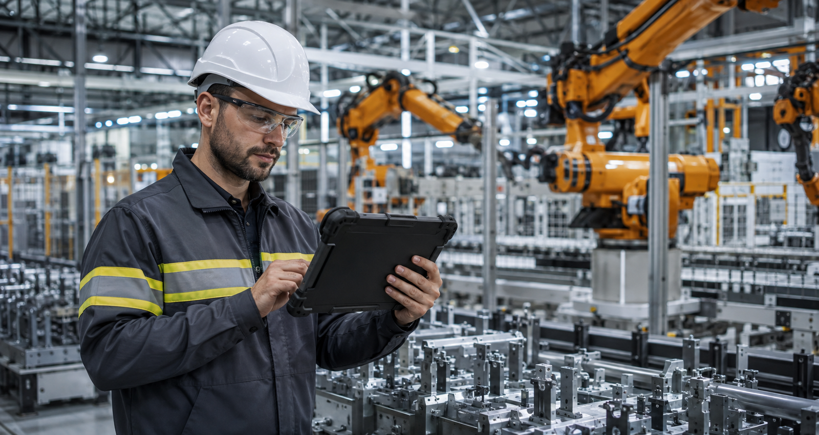Rugged computing used in industrial production