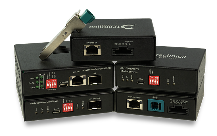 Technica Engineering Automotive Ethernet MediaConverters
