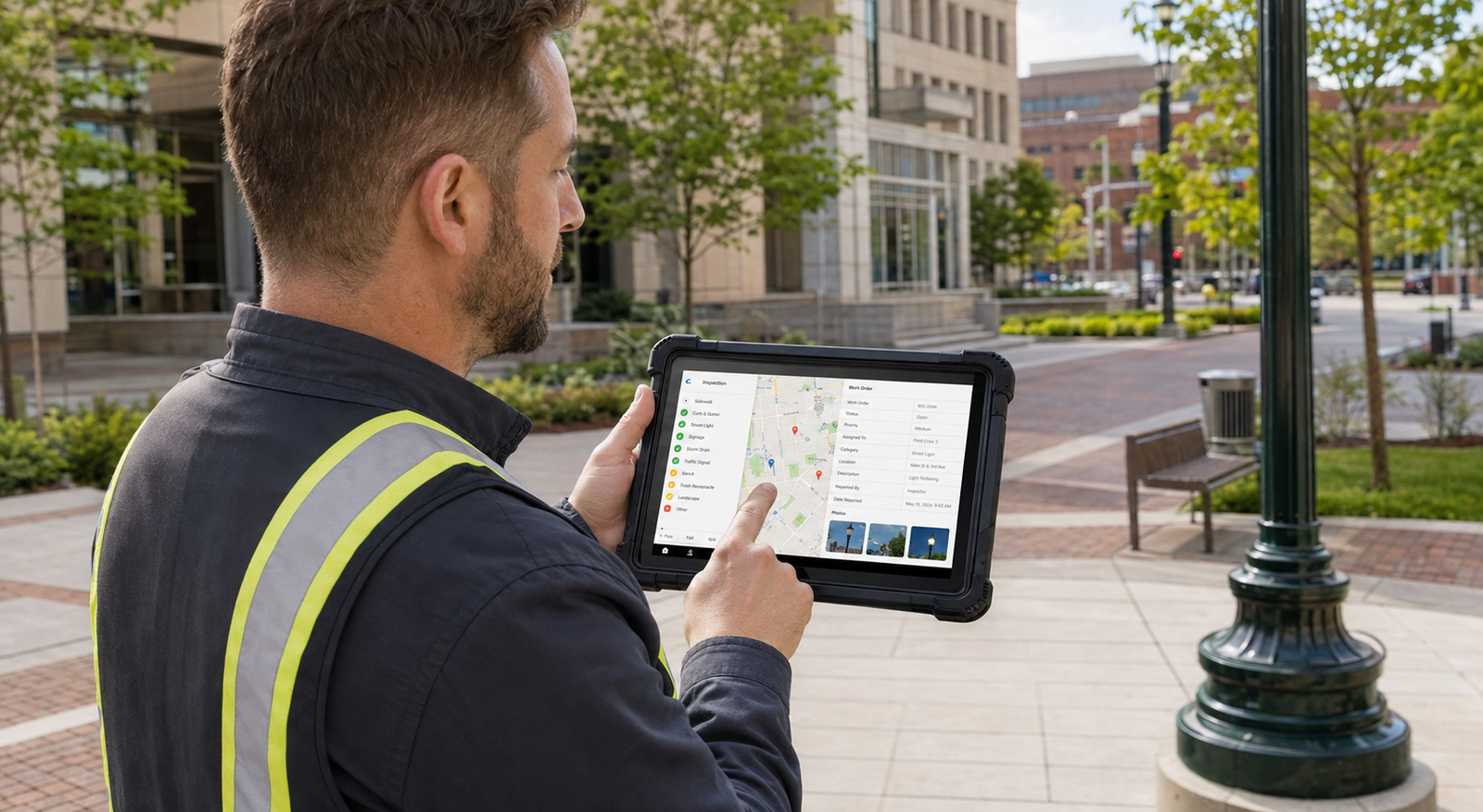 Durable mobile computing used by public-service teams