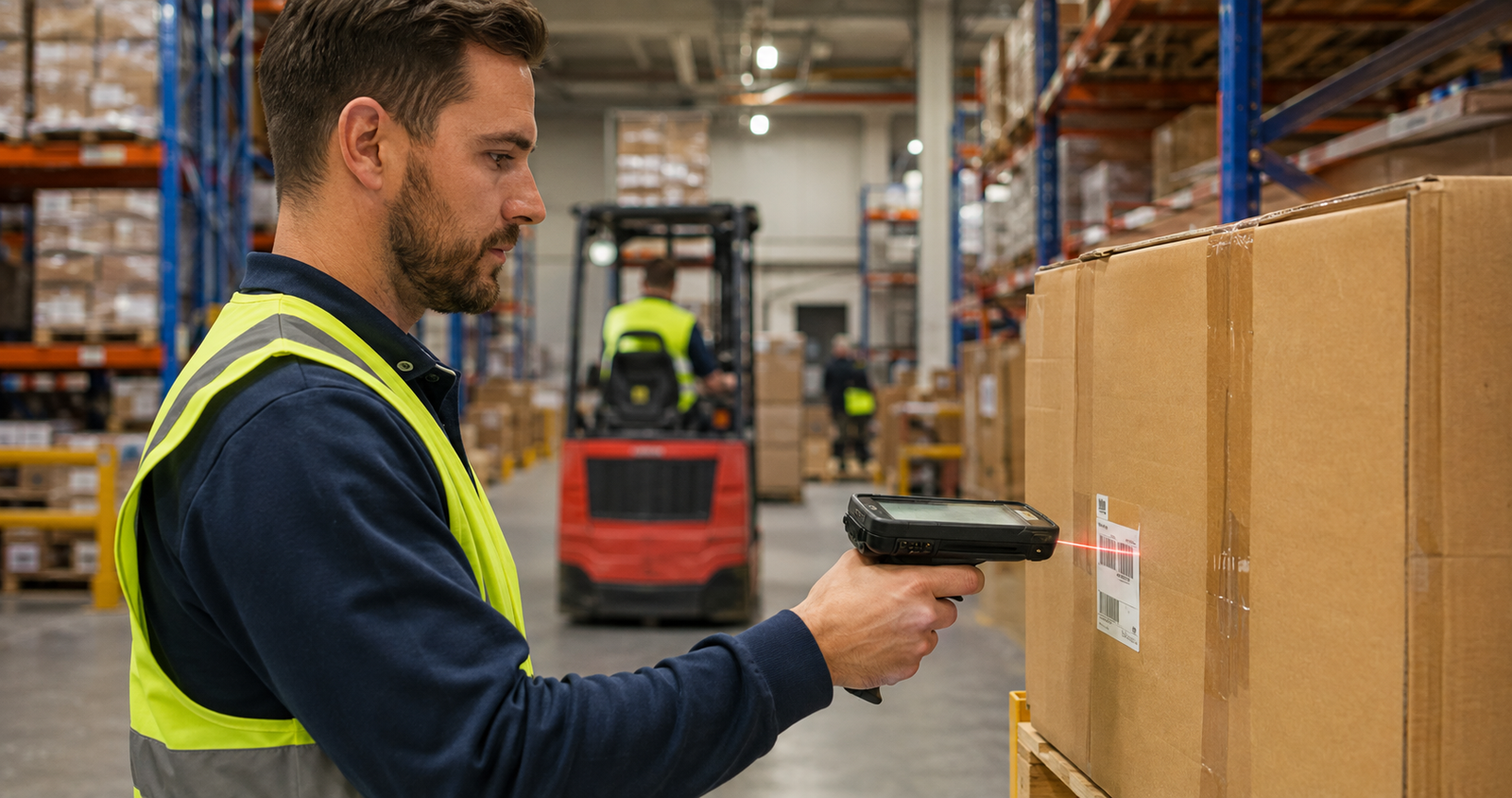 Mobile data collection used in transport and logistics