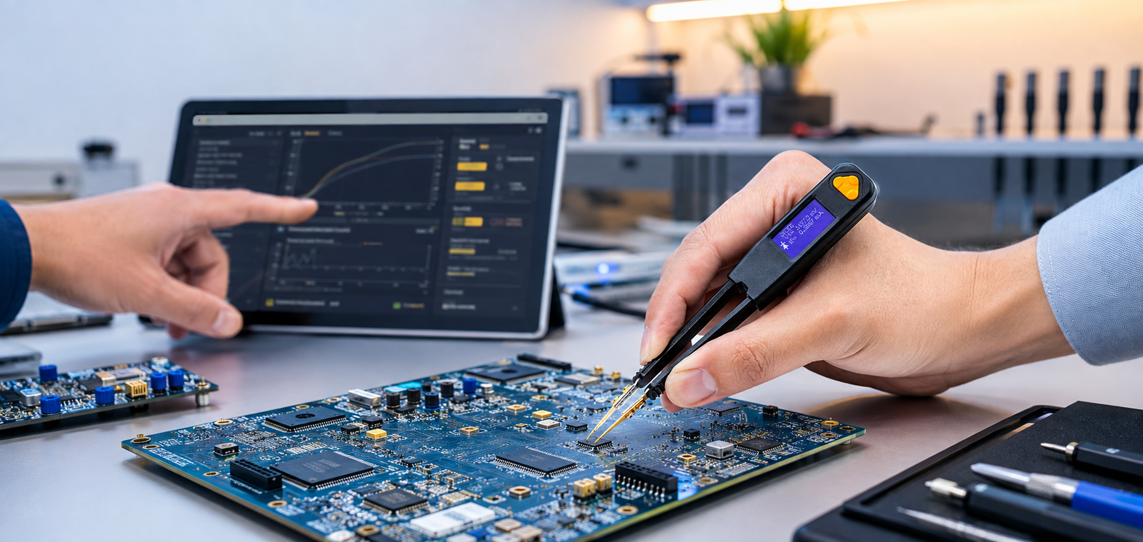 RN Embedded technical support for LCR measurement applications