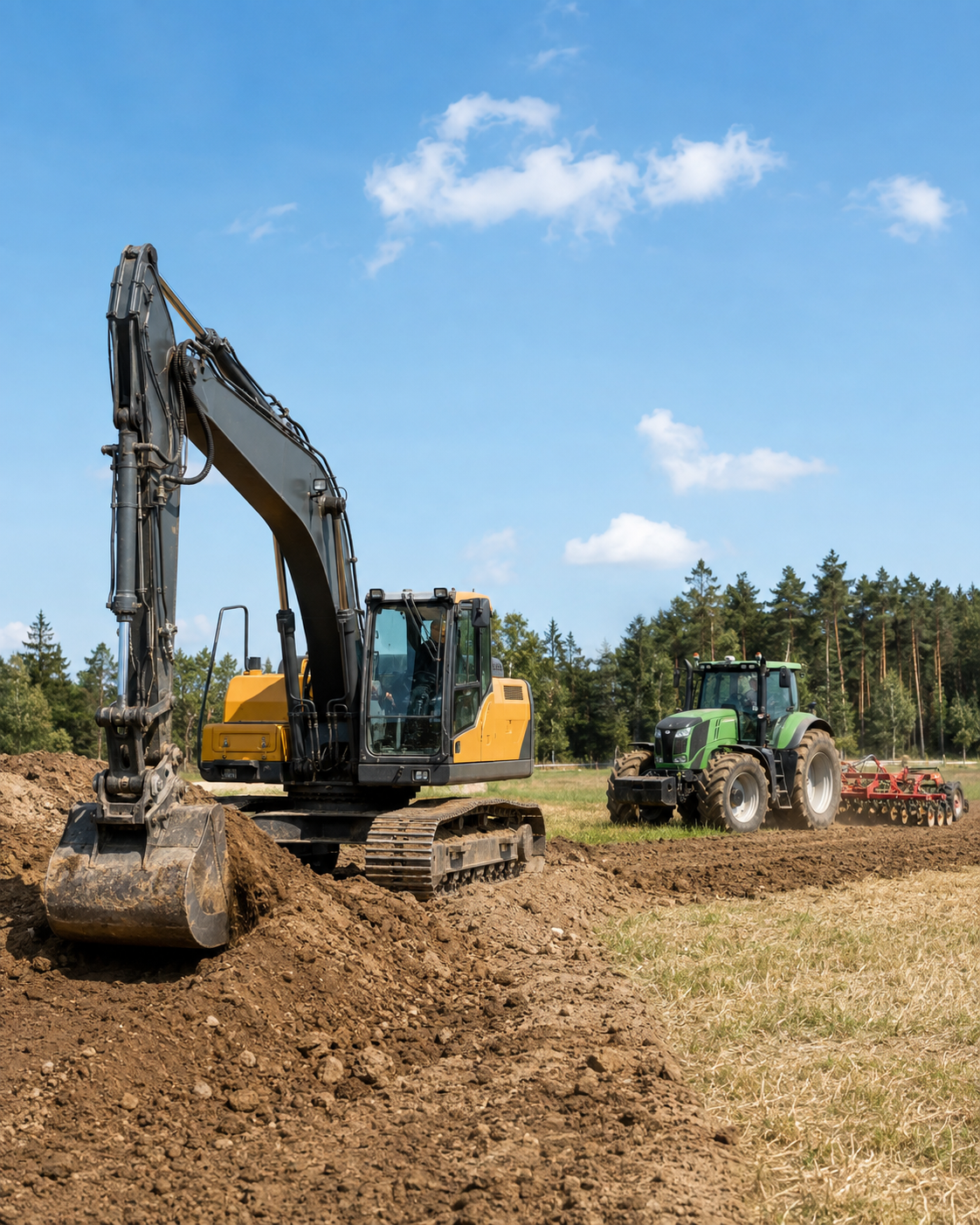Construction, agriculture and forestry machinery
