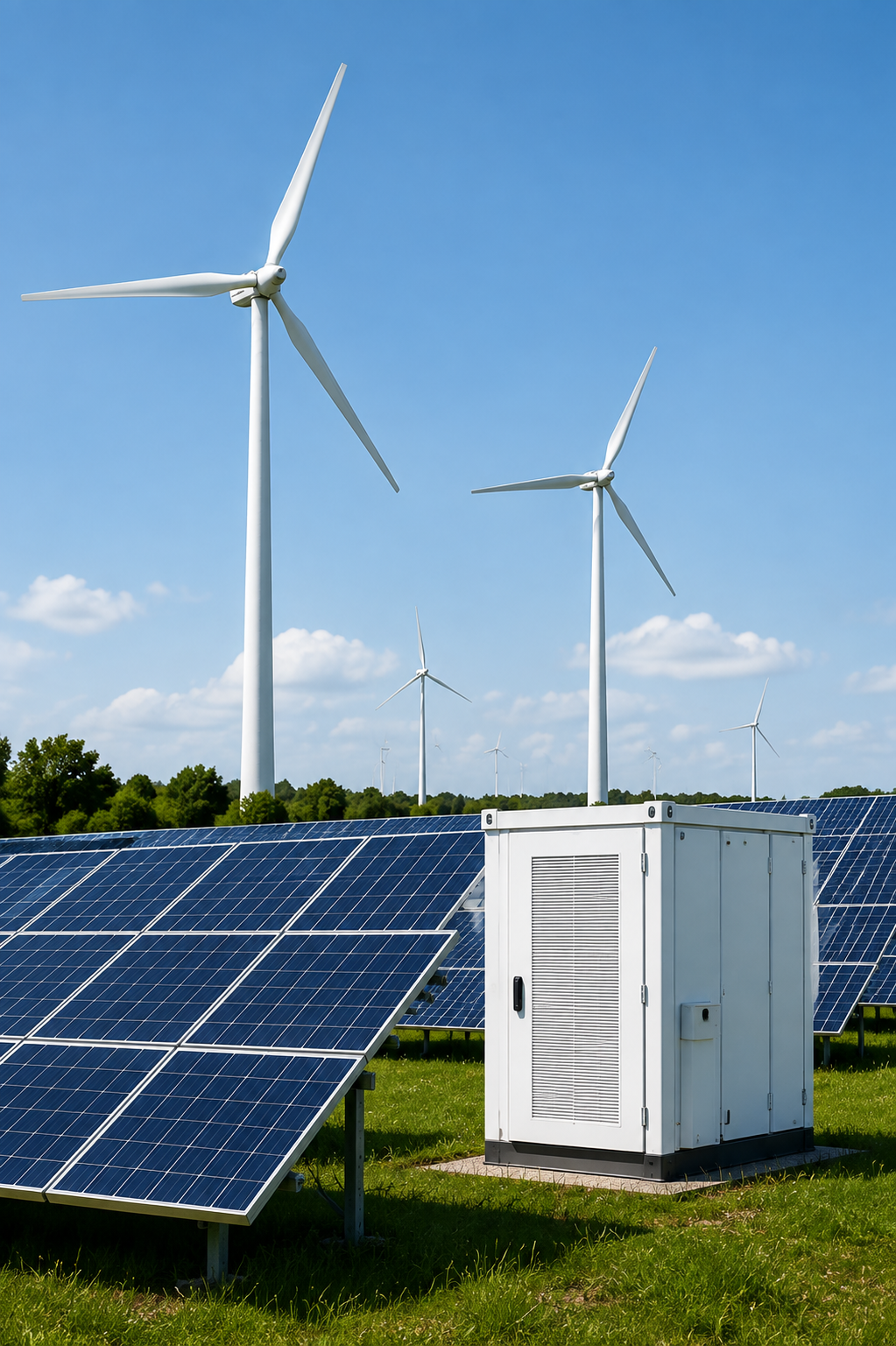 Renewable energy generation and distribution systems