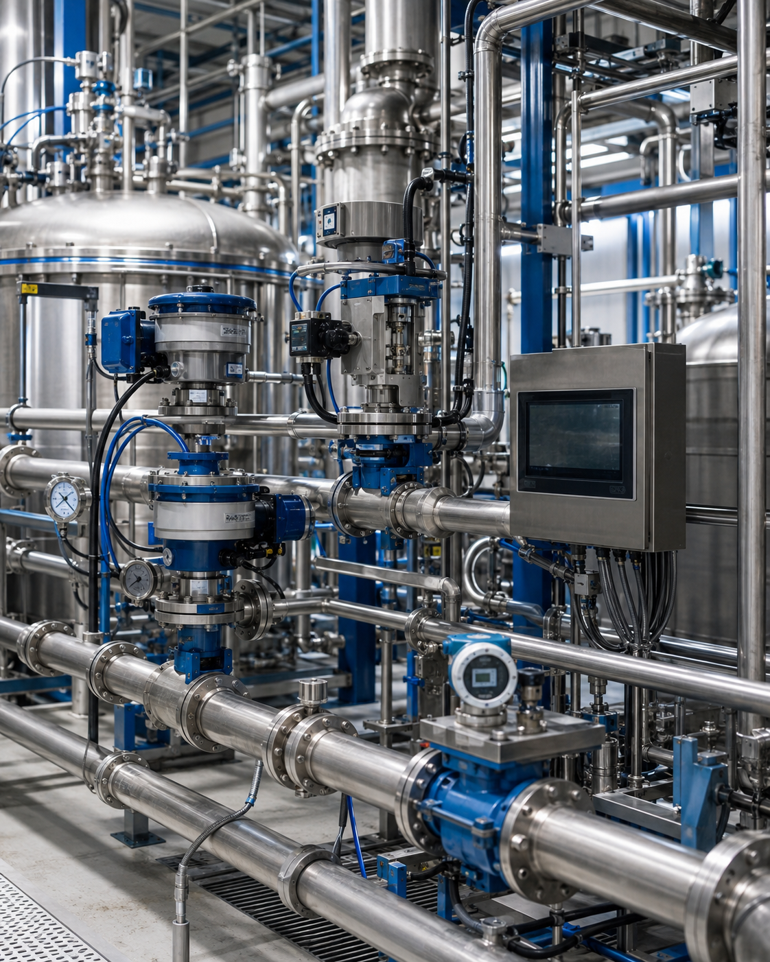 Industrial process automation facility