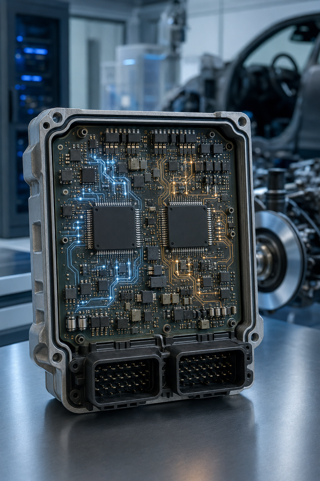 Safety-critical automotive electronic control hardware