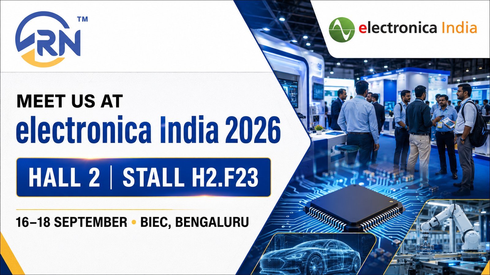 RN Embedded Solutions at electronica India 2026