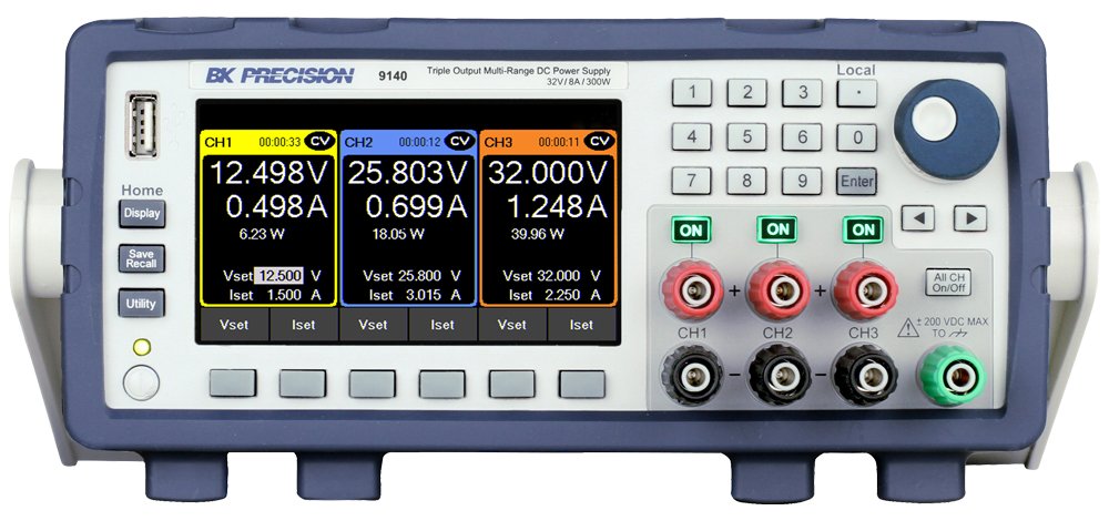 B&K Precision electronic test and measurement instruments