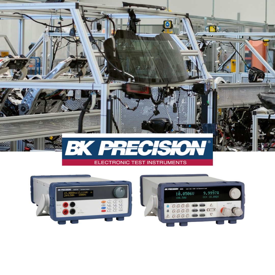B&K Precision electronic test and measurement instruments