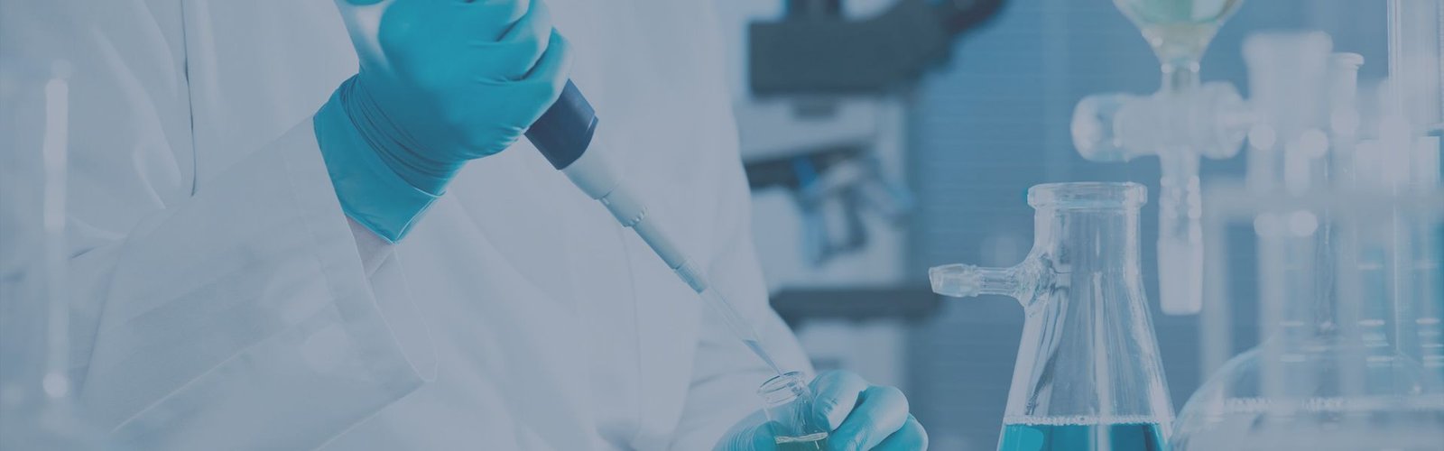 Laboratory professional working with scientific analysis equipment