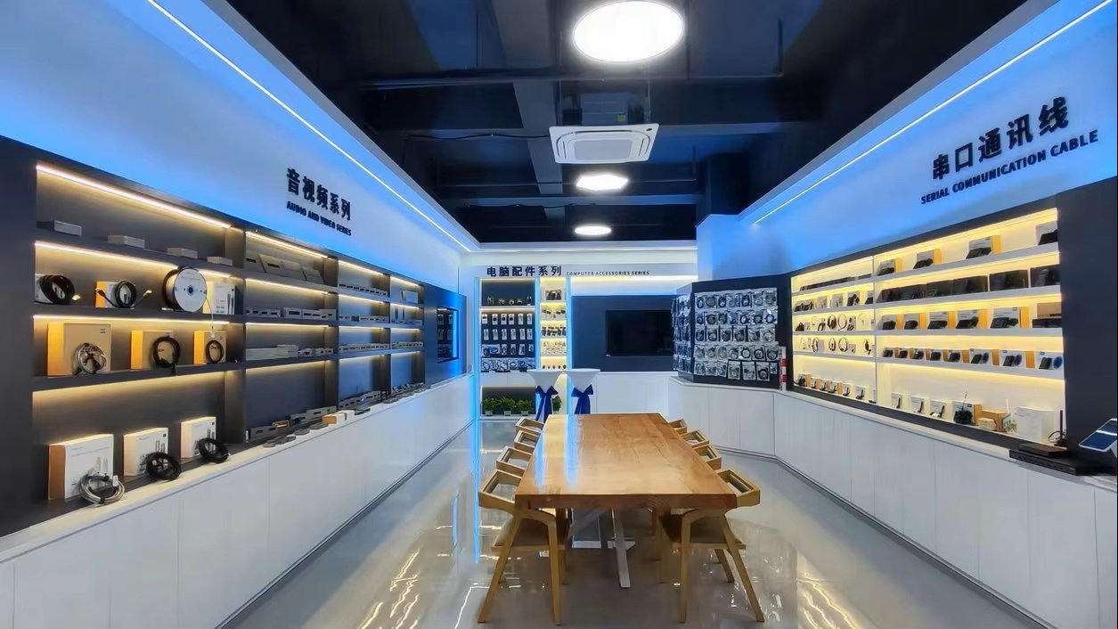 Professional audio video and industrial connectivity installation