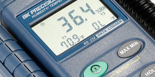 B&K Precision environmental measurement instruments