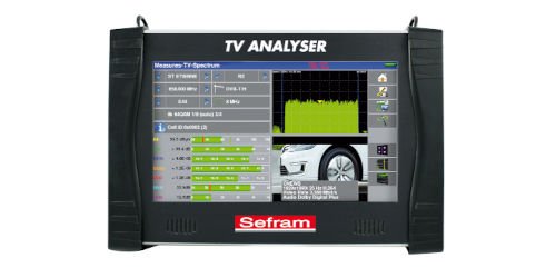 SEFRAM RF test and field-strength measurement instruments